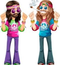 Hippies smoking Hippies smoking
